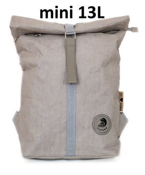 PAPERO Rucksack aus Papier COUGAR MINI 13L waschbar, reißfest, wasserfest, vegan, nachhaltig
