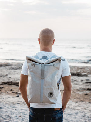 PAPERO Rucksack aus Papier COUGAR 24 L Unisex waschbar, reißfest, wasserfest, nachhaltiger Daypack