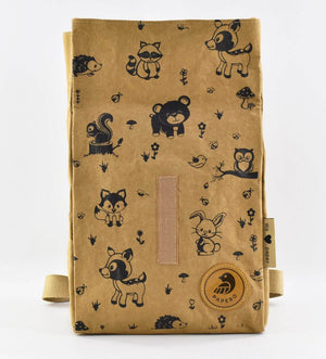 NEU PAPERO Rucksack COUGAR KIDS 8 L aus waschbarem Kraft Papier leicht, reißfest und wasserfest nachhaltig