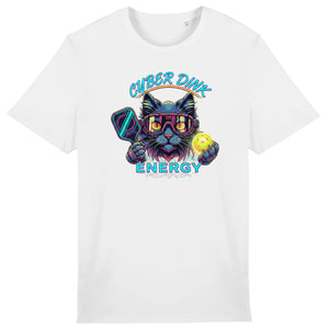 T-Shirt - BIO- Cyber Cat Pickleball - Herren - vorderseite_1