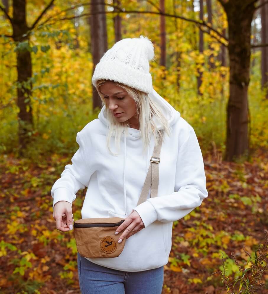 Papero upcycling Rucksack aus Papier