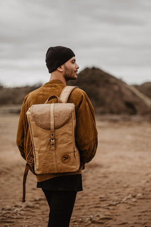 Papero upcycling Rucksack aus Papier