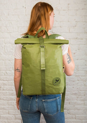 Papero upcycling Rucksack aus Papier