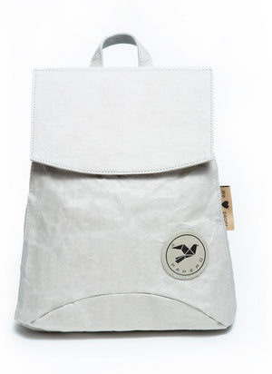 Salamander Grau 3 in 1 papero Rucksack aus papier