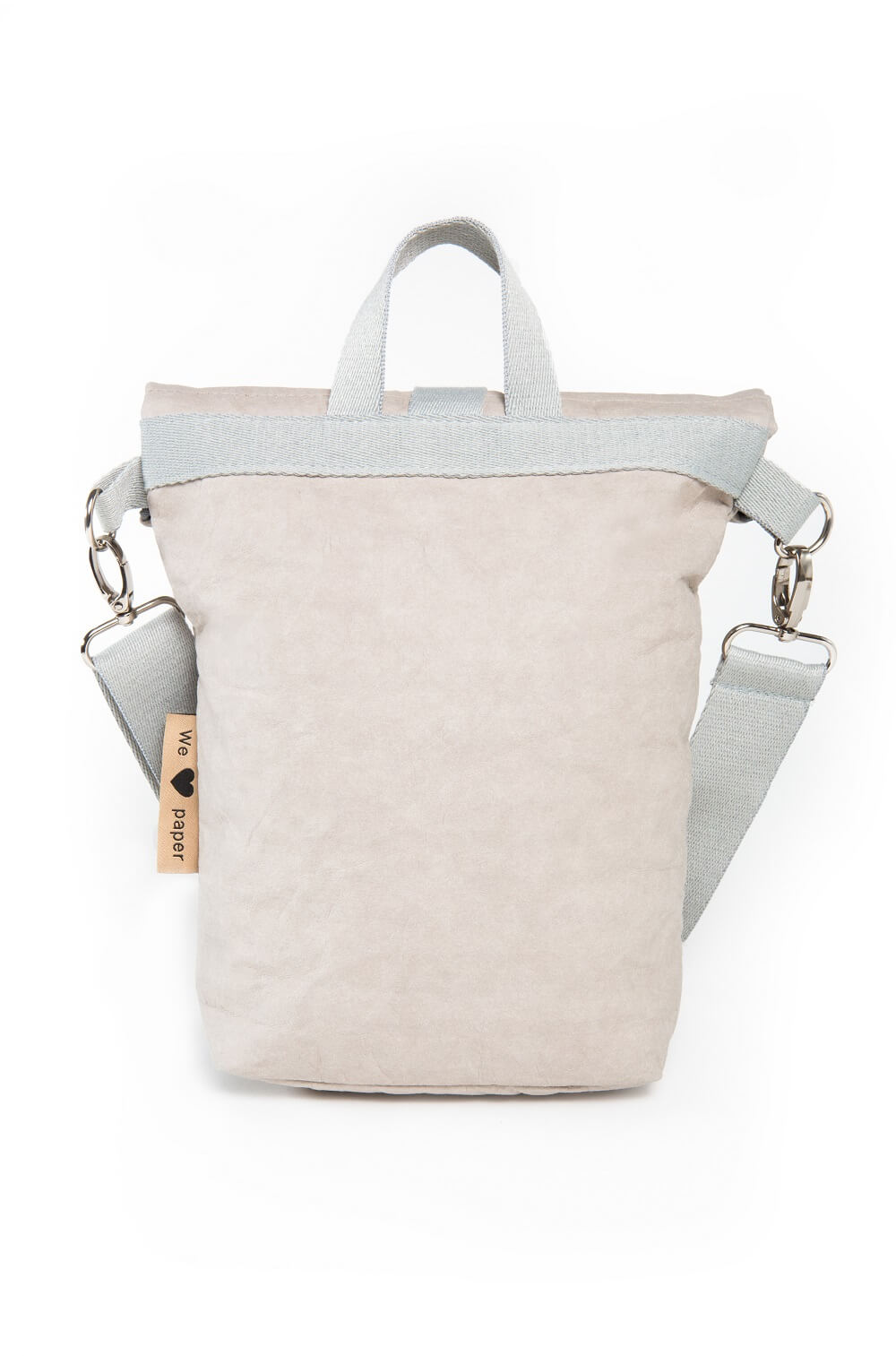 Papero upcycling Rucksack Pausenbrot lunchbagaus Papier