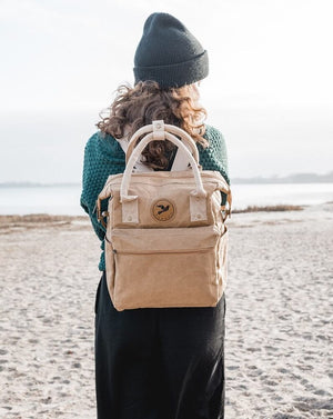 Papero upcycling Rucksack aus Papier