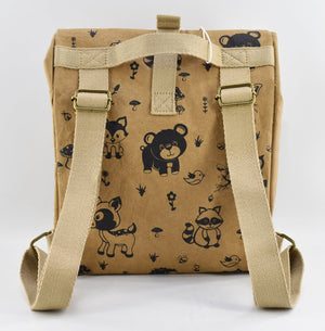 NEU PAPERO Rucksack COUGAR KIDS 8 L aus waschbarem Kraft Papier leicht, reißfest und wasserfest nachhaltig