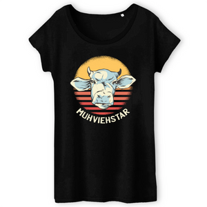 T-Shirt- BIO- MUHVIEHSTAR - Damen