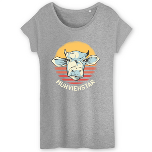 T-Shirt- BIO- MUHVIEHSTAR - Damen
