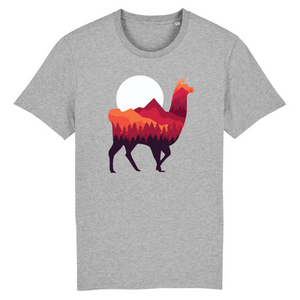 T-Shirt- BIO- LAMA- Herren