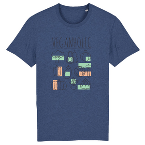 T-Shirt- BIO- VEGANHOLIC- Herren