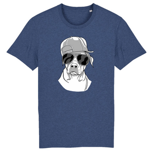 T-Shirt- BIO- COOL DOG- Herren