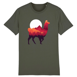 T-Shirt- BIO- LAMA- Herren