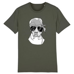 T-Shirt- BIO- COOL DOG- Herren