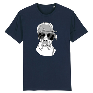 T-Shirt- BIO- COOL DOG- Herren