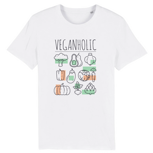 T-Shirt- BIO- VEGANHOLIC- Herren