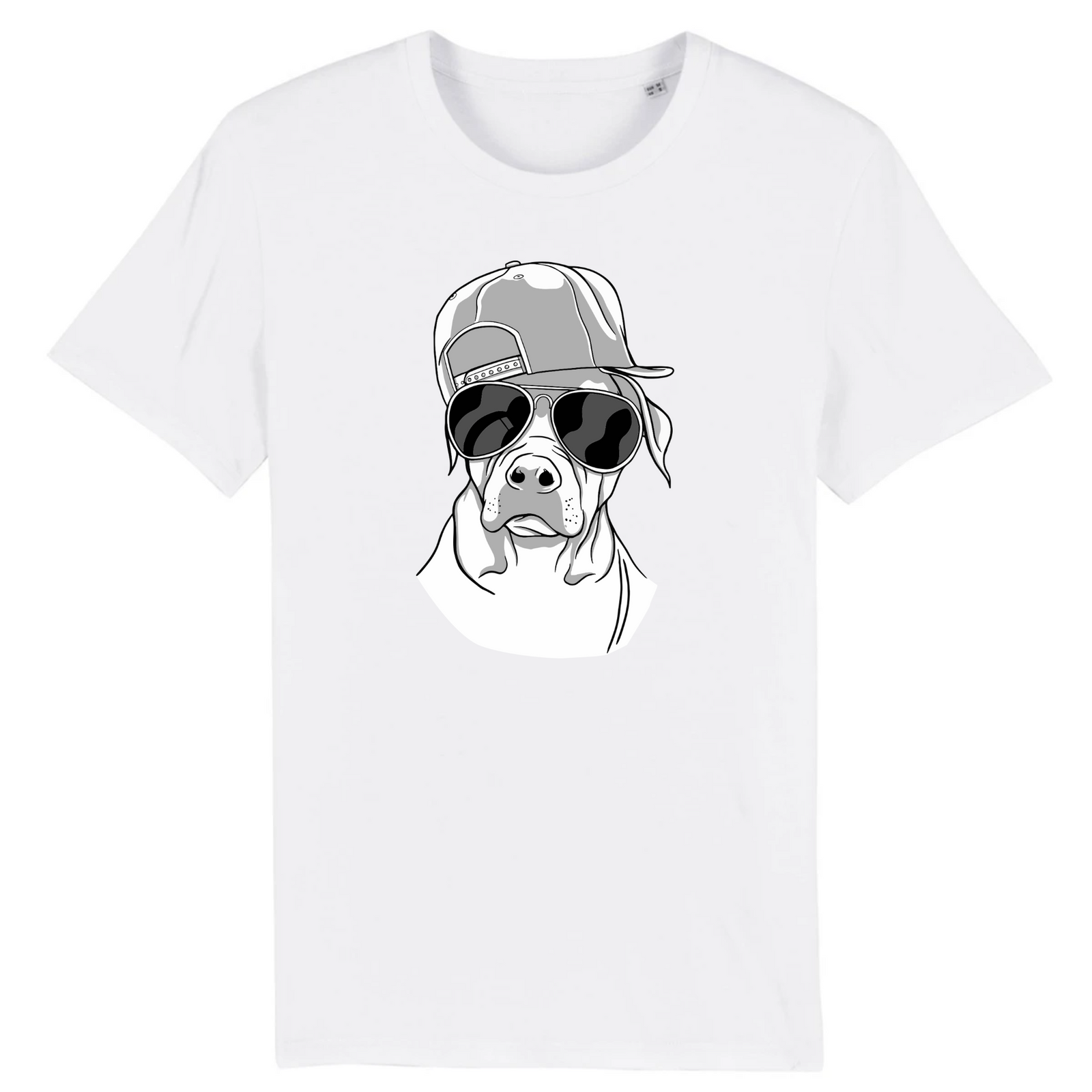 T-Shirt- BIO- COOL DOG- Herren